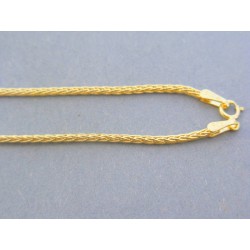 Zlatá retiazka žlté zlato zaujímavy vzor DR50281Z 14 karátov 585/1000 2.81g