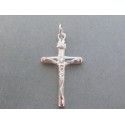 Strieborný prívesok krížik umučenie DIKS167 925/1000 1.67g