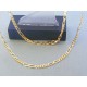 Zlatá retiazka žlté zlato vzor figáro VR50904Z 14 karátov 585/1000 9.04g