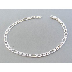 Strieborný náramok fígáro DNS21493 925/1000 4.93g