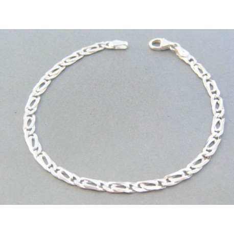 Strieborný náramok oválne očká DNS205547 925/1000 5.47g