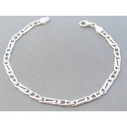 Strieborný náramok oválne očká  DNS215694 925/1000 6.94g