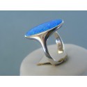 Strieborný dámsky prsteň kameň opál DPS59506 925/1000 5.06g