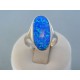 Strieborný dámsky prsteň kameň opál DPS59506 925/1000 5.06g