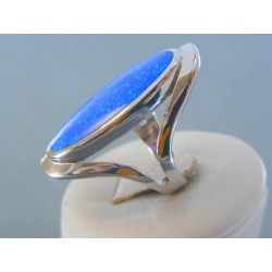 Strieborný dámsky prsteň kameň opál DPS571254 925/1000 12.54g