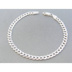 Strieborný náramok vzor pancier DNS225743 925/1000 7.43g