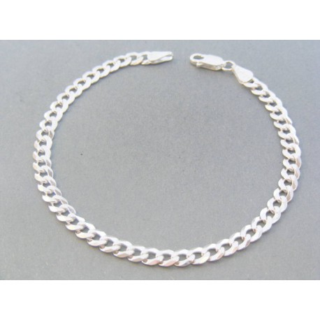 Strieborný náramok vzor pancier DNS225743 925/1000 7.43g