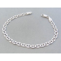 Strieborný dámsky náramok zdobené očká DNS195439 925/1000 4.39g