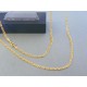Zlatá retiazka žlté zlato očká VR60292Z 14 karátov 585/1000 2.92g
