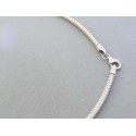 Zlatá dámska retiazka biele zlato jemný vzor pevná VR455623B 14 karátov 585/1000 6.23g