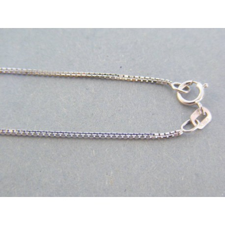 Zlatá retiazka biele zlato očká DR50196B 14 karátov 585/1000 1.96g