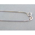 Zlatá retiazka biele zlato očká DR50196B 14 karátov 585/1000 1.96g