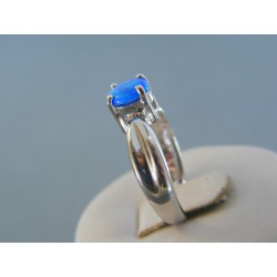 Strieborný dámsky prsteň kameň opál VPS54432 925/1000 4.32g