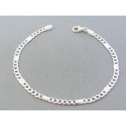Strieborný náramok pancier platničky VNS21560 925/1000 5.60g