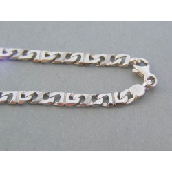 Zlatá retiazka biele zlato zaujímave tvary VR4151694B 14 karátov 585/1000 16.94g