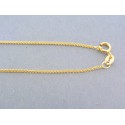Zlatá retiazka žlté zlato očká DR50143Z 14 karátov 585/1000 1.43g