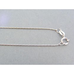 Zlatá retiazka jemný vzor biele zlato DR45162B 14 karátov 585/1000 1.62g