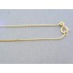 Zlatá retiazka lánko žlté zlato DR45128Z 14 karátov 585/1000 1.28g
