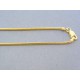 Zlatá retiazka žlté zlato vzor lánko DR50435Z 14 karátov 585/1000 4.35g