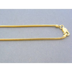 Zlatá retiazka žlté zlato vzor lánko DR50435Z 14 karátov 585/1000 4.35g