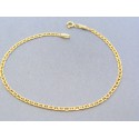 Zlatý náramok oválne očká žlté zlato DN205134Z 14 karátov 585/1000 1.34g