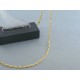 Zlatá pánska retiazka vzorovaná VR50340Z 14 karátov 585/1000 3.40g