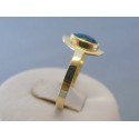 Zlatý dámsky prsteň tmavý opál žlté zlato VP63257Z 14 karátov 585/1000 2.57g