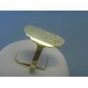 Zlatý dámsky prsteň vzorovaný žlté zlato VP62305Z 14 karátov 585/1000 3.05g