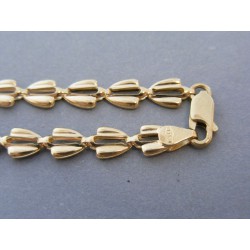 Zlatá dámska retiazka žlté zlato DR461167Z 14 karátov 585/1000 11,67g