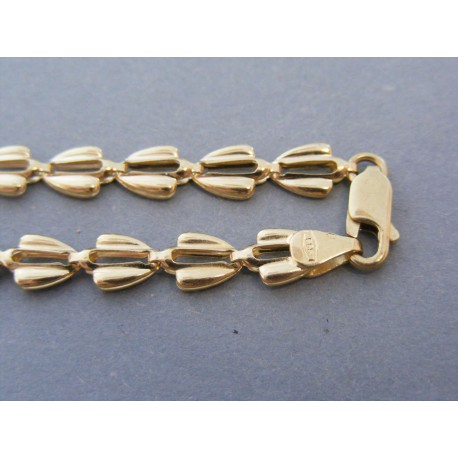 Zlatá dámska retiazka žlté zlato DR461167Z 14 karátov 585/1000 11,67g