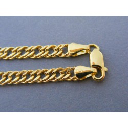 Zlatá pánska retiazka vzor rombo žlté zlato DR611074Z 14 karátov 585/1000 10,74g