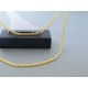 Zlatá dámska retiazka točený vzor žlté zlato DR45226Z 14 karátov 585/1000 2,26g