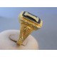 Zlatý pánsky prsteň vzorovaný pečatný predprípravá VP731130ZP