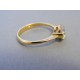 Zlatý dámsky prsteň zirkón žlté zlato DP57292Z 14 karátov 585/1000 2,92g