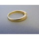 Zlatý dámsky prsteň zirkón žlté zlato DP55284Z 14 karátov 585/1000 2,84g