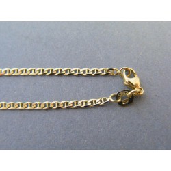 Zlatá retiazka vzor valentína žlté zlato DR65525Z 585/1000 5,25g