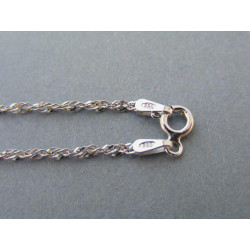 Strieborná dámska retiazka točený vzor VRS42186 925/1000 1,86g