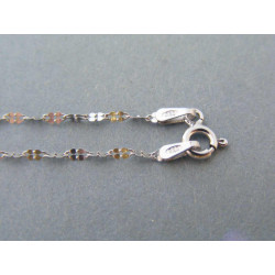 Strieborná dámska retiazka vzorovaná VRS42084 925/1000 0,84g