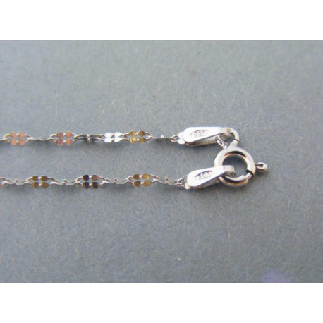 Strieborná dámska retiazka vzorovaná VRS42084 925/1000 0,84g