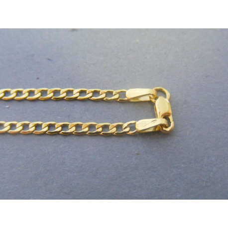 Zlatá retiazka vzor pancier žlté zlato VR56238Z 14 karátov 585/1000 2,38g