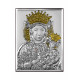 Strieborný obraz Panna Mária Ježiško pozlatený BC6520/5O