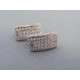 Strieborné dámske náušnice zirkóny VAS315 925/1000 3,15g