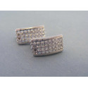 Strieborné dámske náušnice zirkóny VAS315 925/1000 3,15g