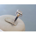 Strieborný dámsky prsteň kocka zirkóny DPS51211 925/1000 2,11g