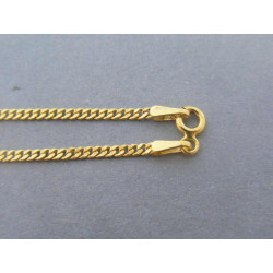 Zlatá retiazka vzor pancier žlté zlato DR50238Z 14 karátov 585/1000 2,38g