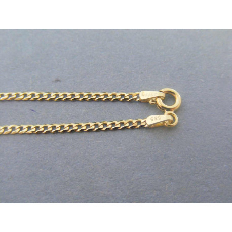 Zlatá retiazka vzor pancier žlté zlato DR45297Z 14 karátov 585/1000 2,97g