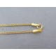 Zlatá retiazka vzor pancier žlté zlato DR45130Z 14 karátov 585/1000 1,30g
