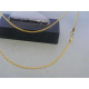 Zlatá retiazka vzor pancier žlté zlato DR45130Z 14 karátov 585/1000 1,30g