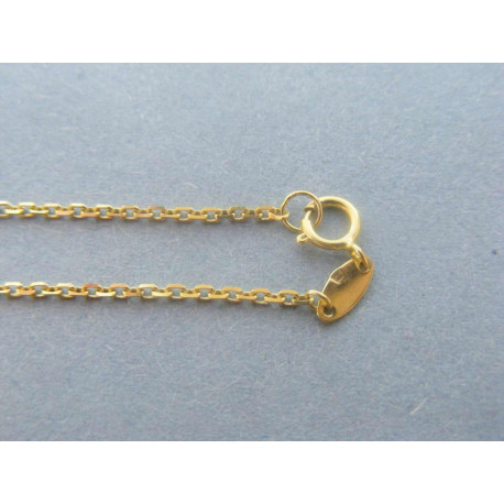Zlatá retiazka ručný vzor žlté zlato DR42226Z 14 karátov 585/1000 2,26g