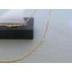 Zlatá retiazka ručný vzor žlté zlato DR42226Z 14 karátov 585/1000 2,26g